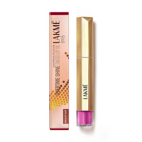 LAKMÉ 9to5 Overtime Shine Tinted Lip Oil - Violet Vixen 5.3ml