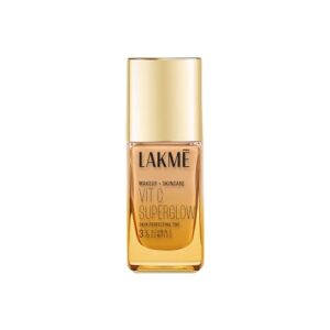 Lakme Makeup+Skincare VitC Superglow Skin Perfecting Tint Warm Crème W120 25ml