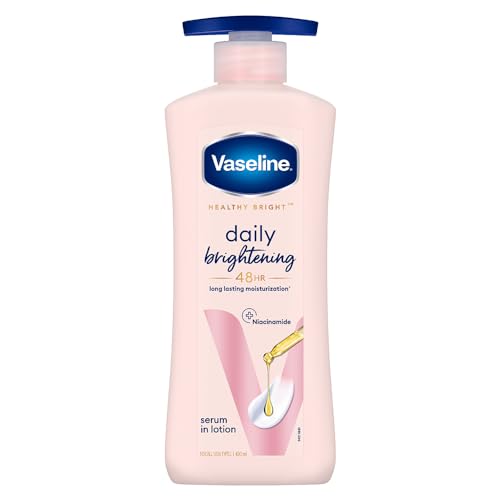 Vaseline Daily Brightening Body Lotion For Healthy & Glowing Skin with Niacinamide 400ml