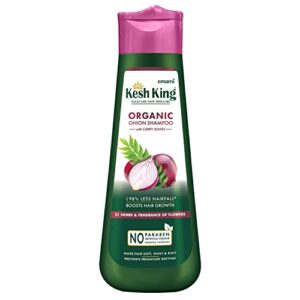Kesh King Ayurvedic Onion Shampoo with 21 Herbs, Reduces Hairfall & Boost Hair Growth, 300ml