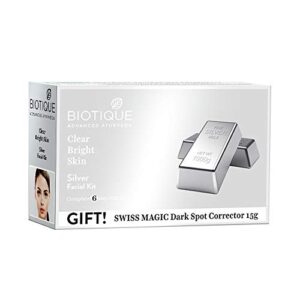 Biotique Bio Silver Facial Kit, 65g