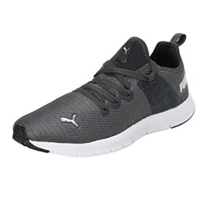 Puma Mens Glanza v2 Dark Shadow-White Sneaker – 10UK (38878705)