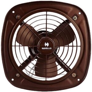Havells Ventil Air DSP 300mm Exhaust Fan | Strong Air Suction, Rust Proof Body |Suitable for Bathroom, Kitchen, and Office| Warranty: 2 Years | (Pack of 1, Choco Brown)