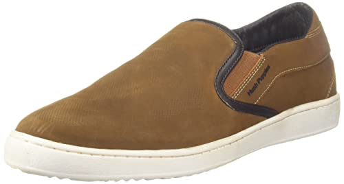 Hush Puppies Men's Smith PERF Slip ON E Tan Casual Shoe's - 8 UK (8533399)