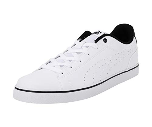 Puma Unisex-Adult Court Point Vulc Perf V2 White-Black Sneaker-3.5 UK(36368501)
