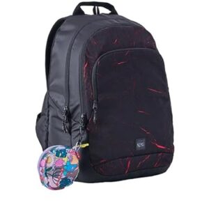Wiki Stylish Unisex Backpack | Girl 2 Durable & Lightweight backpack for Men & Women | Laptop Backpack for Office, Gym, Travel (29.5 Litre, Black)