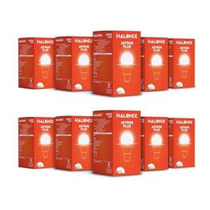 Halonix 10W B22 LED Cool Day Light Bulb, Pack of 10