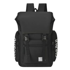 Kraptick Backpack – Waterproof Travel Stylish Laptop Backpack, Business Bag, Office Work Bag, and Professional Backpack with Spacious Storage and Durable Design (Black)