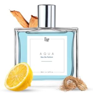 EM5 Aqua EDP Perfume Spray for Men | Aromatic Fresh Spicy Accords | Strong and Long Lasting Fragrance | Luxury Gift for Him