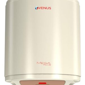 Venus MegaPlus 15Litre Storage Water Heater(Geyser)(Ivory, 4 Star,(BEE)) | Enamel Glasslined Tank | Triple Safety | Suitable for hardwater & Multistorey buildings (8 BARS) | Rust proof