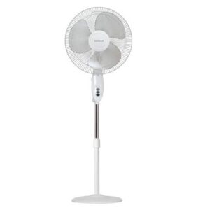 Havells 400mm Swing Pedestal Fan | 120 Ribs Guard Safety, Smooth Oscillation, Heavy Base For Stability, 3 Star | High Air Delivery, Aesthetic Design, Telescopic Arrangement | (Pack of 1, Off White)