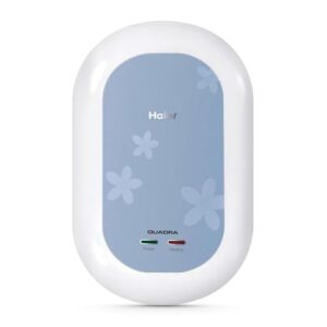 Haier EI3V-C1 Instant Water Heater 3 Litre Geyser 3 KW Water Geyser for Home No Weld Glasslined Tank| Indicating Light| Advanced Multi-Layered Safety|High Rise Compatible