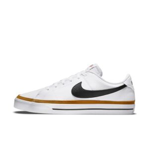 Nike Men Court Legacy Nn White/Black-Desert Ochre Tennis 8 UK