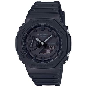 Casio G-Shock GA-2100-1A1DR Black Analog-Digital Dial Black Resin Strap Men’s Watch Shock and 200M Water Resistant G987