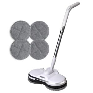 AGARO Regency Electric Spin Mop for Floor Cleaning, Mopping, Automatic Wet Mopper, Cordless, Adjustable Handle, Water Sprayer, Lightweight, for Wooden, Tiles & Hard Floors, Home, Kitchen & Office use