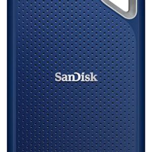 SANDISK Extreme 8TB Portable External SSD, 1050MB/s R, 1000MB/s W, 3m Drop Protection, IP65 Water/dust Resistant, PC,MAC & TypeC Smartphone Compatible, 5Y Warranty, Royal Blue Color