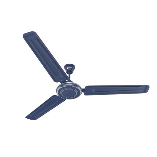 Orient Electric Apex-FX 1200mm Ceiling Fan for Home| BEE 1 Star Rated Energy Efficient Fan| Rust Resistant | Strong and Powerful Motor | 2 Years Warranty by Orient | Blue - Pack of 1