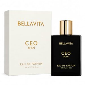 Bella Vita Luxury CEO Man | Long Lasting EDP 100ml | with Lemon, Lavender, Tonka, Mandarin & Vetiver | Premium Fragrance Perfume for Men | Ideal for Every Moment