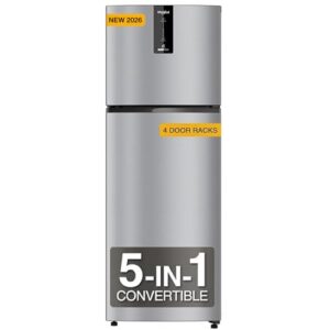 Whirlpool 308 L 3 Star Convertible Frost Free inverter Double Door Refrigerator (IF INV 355 LUNAR STEEL(3S) CONV-Y, 2026 Model)