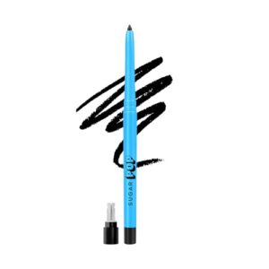 SUGAR POP Longwear Kajal | 24 Hr Smudge-Proof Kajal | Waterproof | Velvet Matte Finish | 0.3 gm – 01 Black
