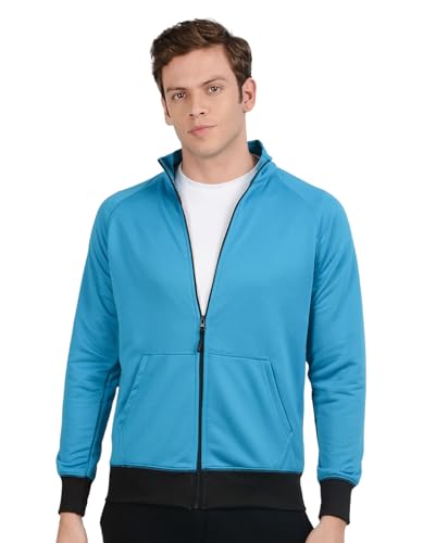 Scott International Jackets for Men | Winter wear | Men's Polyester Full Sleeve Zip with Pocket | Men Jackets | Winter Standard length Jackets