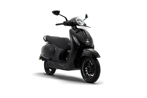 Chetak C3501 by Bajaj Auto High Speed Electric Scooter with charger - Brooklyn Black - Ex-Showroom