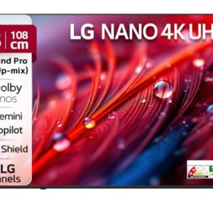 LG 108 cms (43 inches) U8 AI Series 4K Ultra HD (3840 x 2160) Smart webOS LED TV 43NU870BPLA 2026