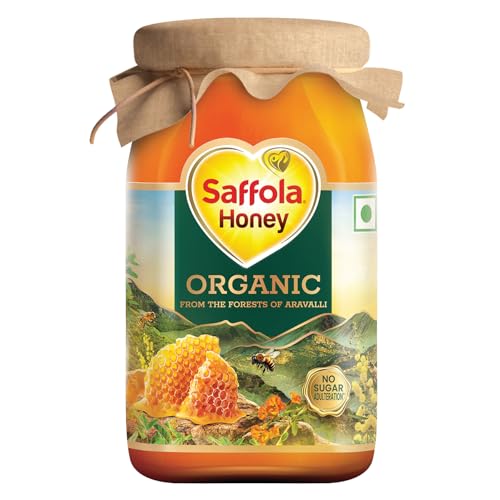 Saffola Wild Forest Organic Honey, 500g, Wild Forest Organic Honey