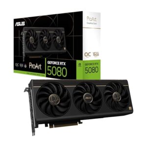 ASUS ProArt GeForce RTX 5080 16GB GDDR7 OC Edition Graphics Card