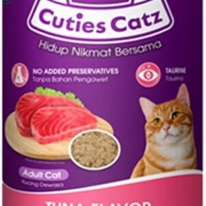 Cuties Catz Adult Cat Wet Food Tuna Flavor 400g