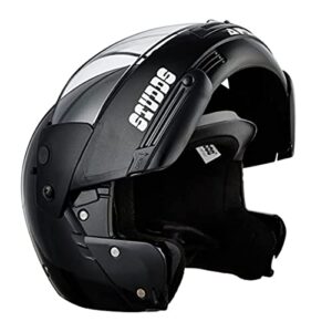 Studds RSINC Ninja Pastel Plain Full Face Helmet- Black (Xl)