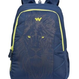 Wildcraft Animal Kingdom-Lion 3 Compartment Laptop Backpack 45L, Navy1