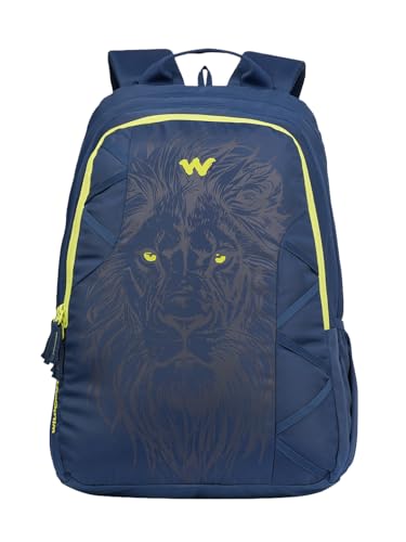 Wildcraft Animal Kingdom-Lion 3 Compartment Laptop Backpack 45L, Navy1