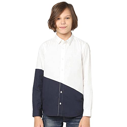 Jack & Jones Junior Regular Fit Shirt(12232011_White_7/8Y)