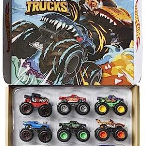 Hot Wheels® Monster Trucks, Set of 12 1:64 Scale Die-Cast Toy Trucks for Kids and Collectors, Styles May Vary​​​