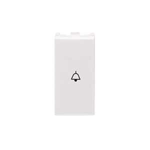 Anchor by Panasonic 66103 Roma Urban Modular 1M 10A V0 Grade Polycarbonate Bell Push Switch (White, Pack of 10)