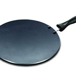 Anjali Diamond Non Stick Aluminium Classic Roti Tawa (275mm, Black)