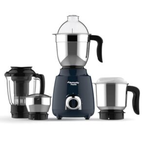 Butterfly Pestle 750W Mixer Grinder with 4 Jars | 3 Stainless Steel Jars & 1 Juicer | ABS Body | Heavy Duty Motor | 2 Years Manufacturer’s Warranty | Ink Blue