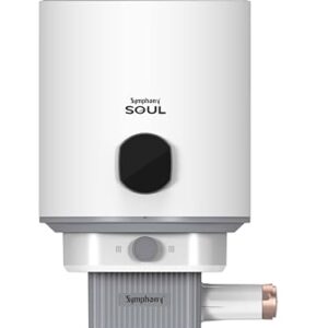 Symphony SOUL Geyser 10 Ltr BEE 5 star Rating Water Heater| Hair Fall Control Geyser| PUROPOD Filter| LED Display |2KW Heating | Glassline Tank| Free Installation