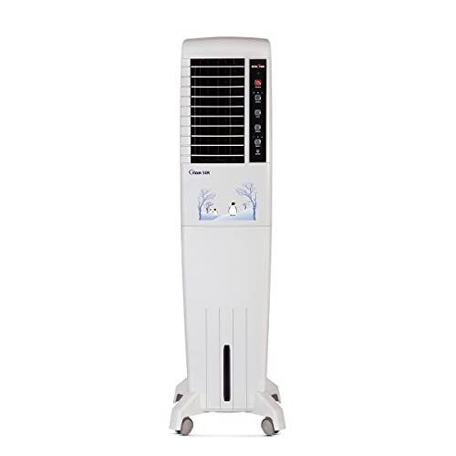 Kenstar Glam 50 litres Honeycomb Tower Cooler White, (KCLGLMWH050BMH-ELM)
