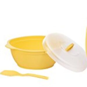 SignoraWare BPA Free Plastic Square Dinner Set | Microwave Safe | Unbreakable & Lightweight | Odor-Free | Great for Parties & Gatherings | Ideal for Regular Home Meals (Set of 21 pcs | Yellow)