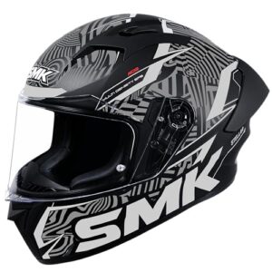 SMK Stellar Sports FURY ISI, DOT and ECE 06 Certified Helmet with Pinlock 30 (GL266 – XL)