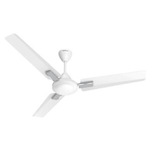 Havells 1200mm Ambrose Neo Energy Saving Ceiling Fan| High Speed, High Air Delivery| Strong & Powerful Motor| Air Delivery: 220 m³/min| Speed: 370 RPM| 2 Year Warranty|(Pack of 1,Elegant White)