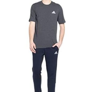 Adidas Men 60% Cotton/40% Polyester; M PR HT T Training T-Shirt BLCKME/White (2XL)