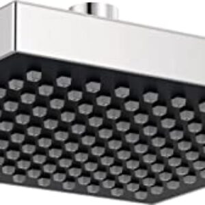 DELTA FAUCET | 8” Square Raincan Shower Head| Touch-Clean Technology (Polished Chrome) | Overhead Shower | RP50841