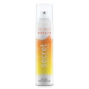 Secret Temptation Te Amo Breeze Perfume Body Spray for Women, 120ml