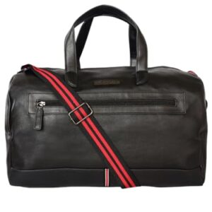 Police Mens Black Stirling Duffle Bag