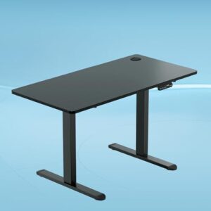 The Sleep Company – AeroPlus Electric Height Adjustable Desk | Ergonomic Work from Home Table | 4 Memory Presets | 2 Years Warranty | 1600 x 700 Thick Top | Free Installation | Black & Black