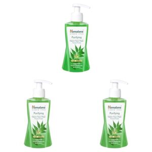 Himalaya Herbals Purifying Neem Face Wash, 200ml (Pack of 3)