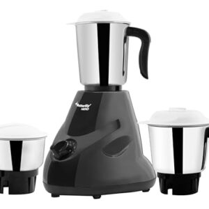 Butterfly Hero 500 Watts Mixer Grinder with 3 Jars